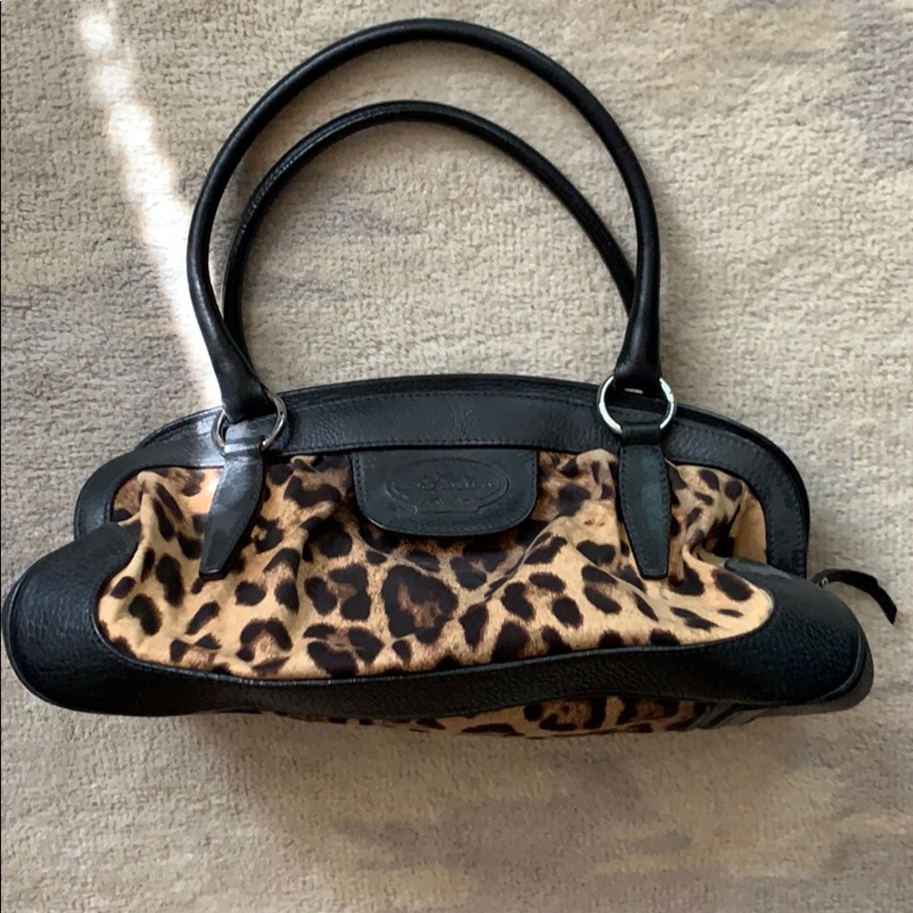 Vintage Dolce & Gabbana Animalier leopard handbag